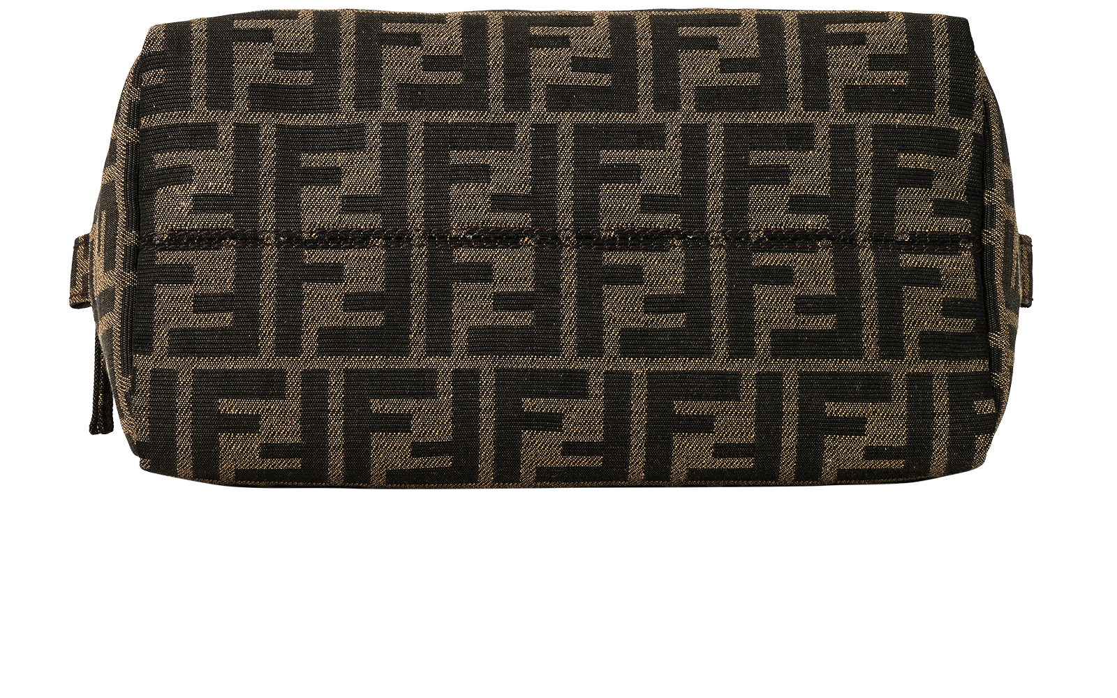 Fendi Zucca Print Cosmetic Bag, &pound;250, Accessories, Brown, Canvas, Top view